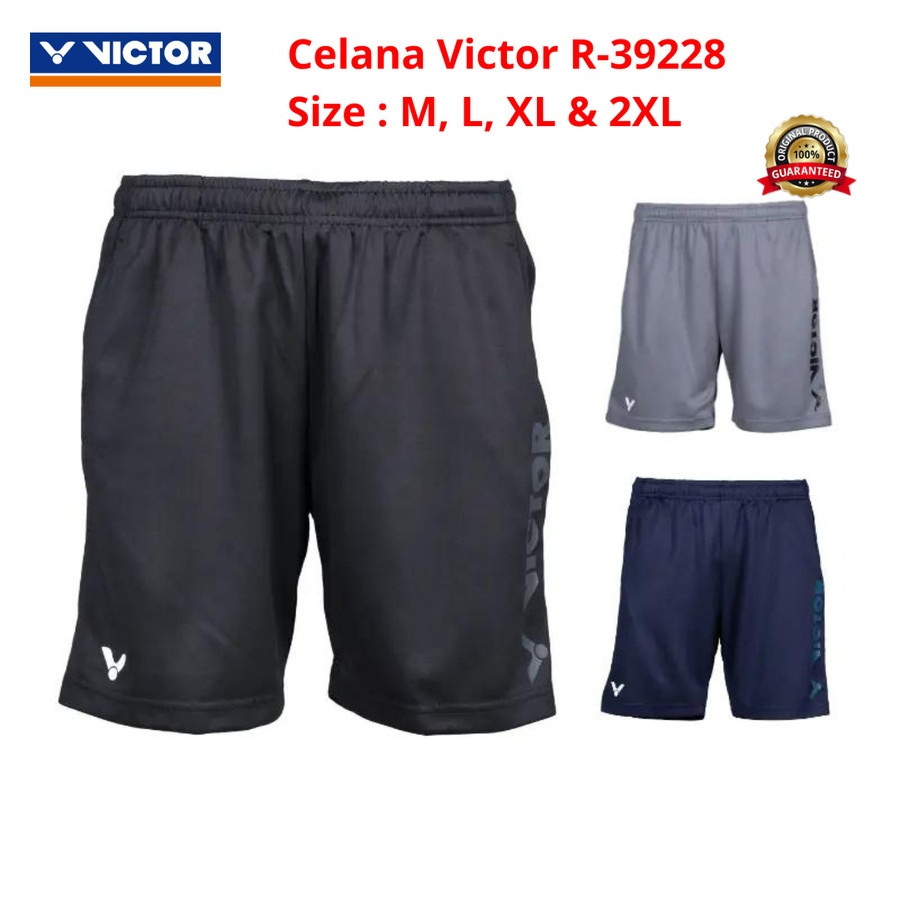 Celana Badminton Bulutangkis Victor R-39228 R39228 Shorts R 39228 Original - Celana Pendek Olahraga