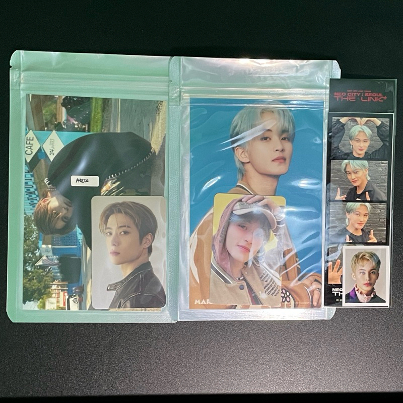 NCT 127 NCT Dream Jaehyun Ayyo Ay Yo 4x6; Mark Beatbox 4x6; The Link+ 4cut Photo Strip