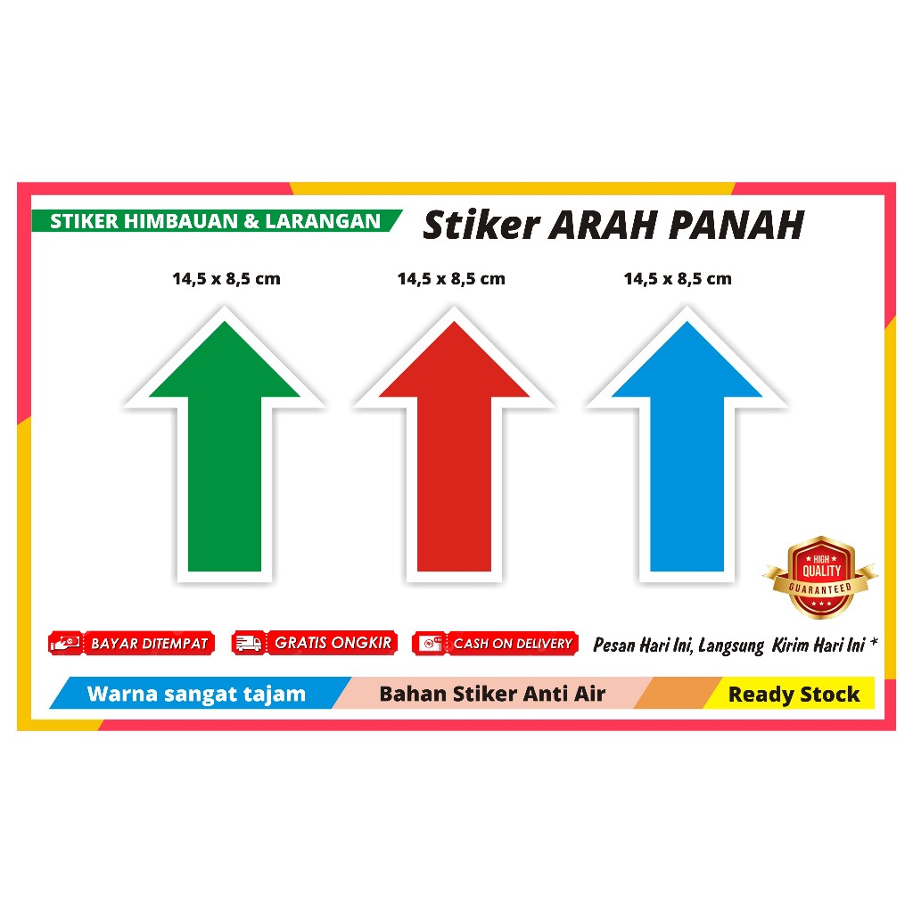 

STIKER ARAH PANAH