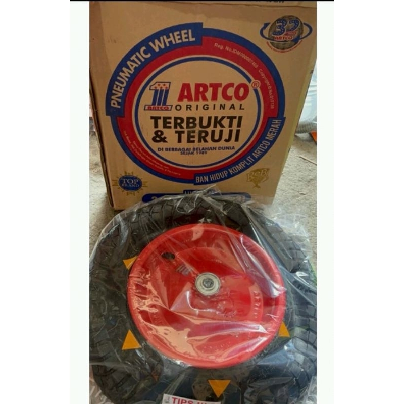 Ban Gerobak Artco komplit