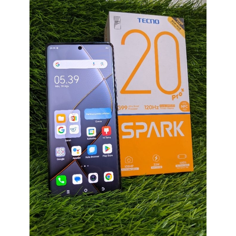 Tecno Spark 20 Pro Plus Second Fullset