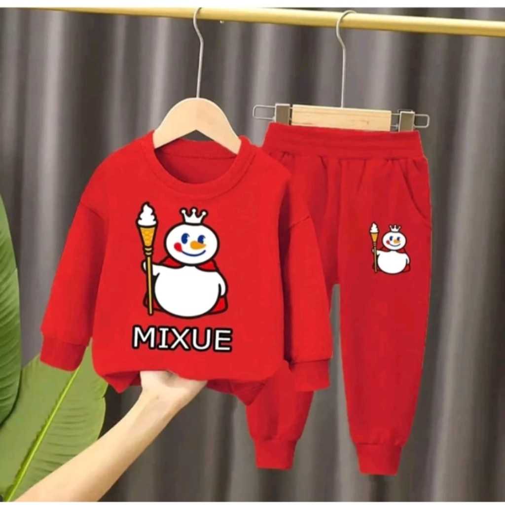 SETELAN SWEATER UMUR 1-5 TAHUN BAJU DAN CELANA MODEL JOGER TERBARU BAJU ANAK GROSIR
