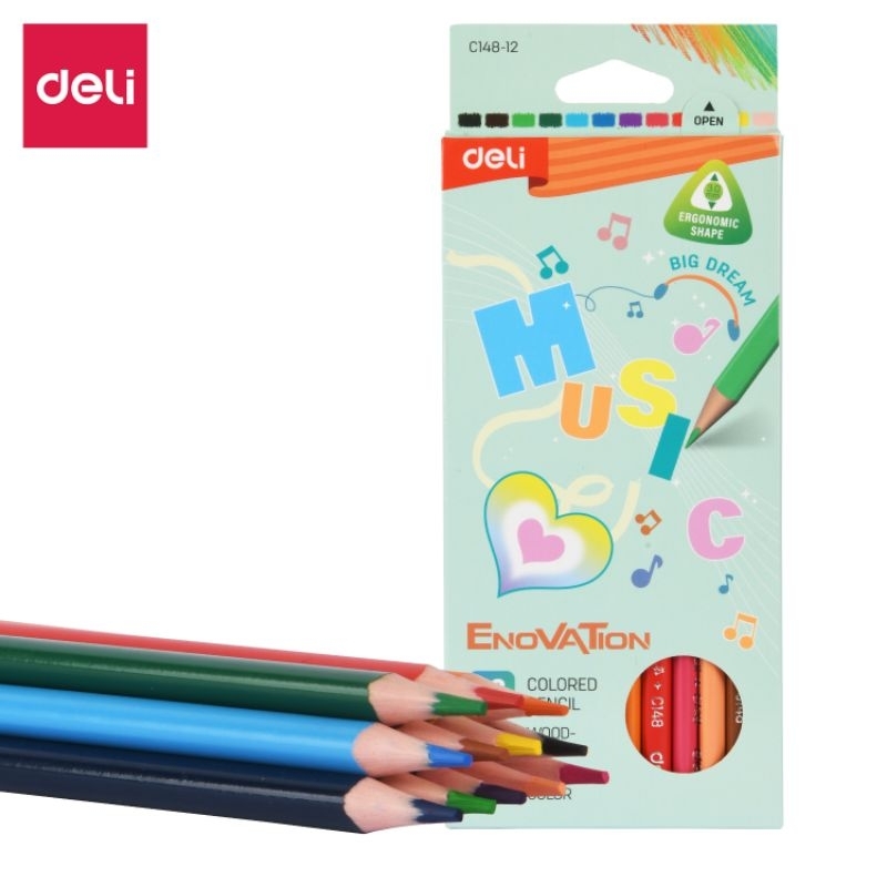 

DELI PENSIL WARNA CC148-12
