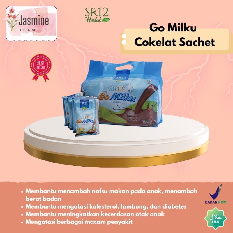 

Gomilku SR12 Cokelat/Susu kesehatan/Susu penambah nafsu makan/Susu penambah berat badan