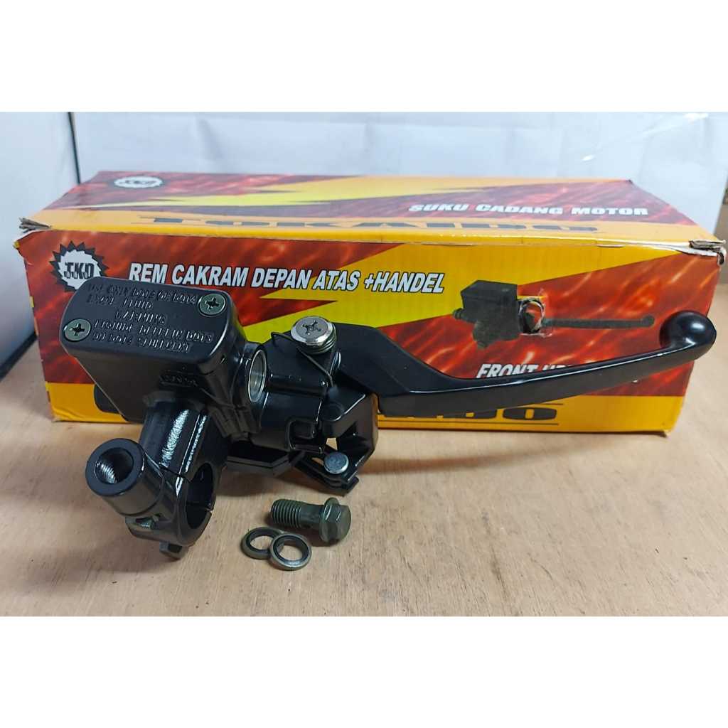 MASTER REM ATAS + HANDLE , MASTER REM KOMPLIT, TABUNG MINYAK REM DEPAN SCOOPY ESP 2017 TOKAIDO