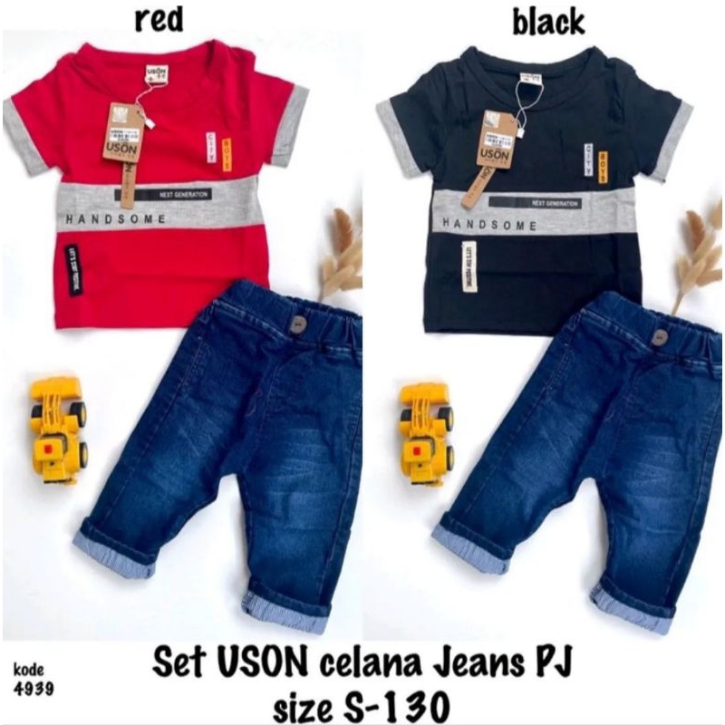 Uson Premium Kids Wear Setelan Celana Panjang Jeans Cowok