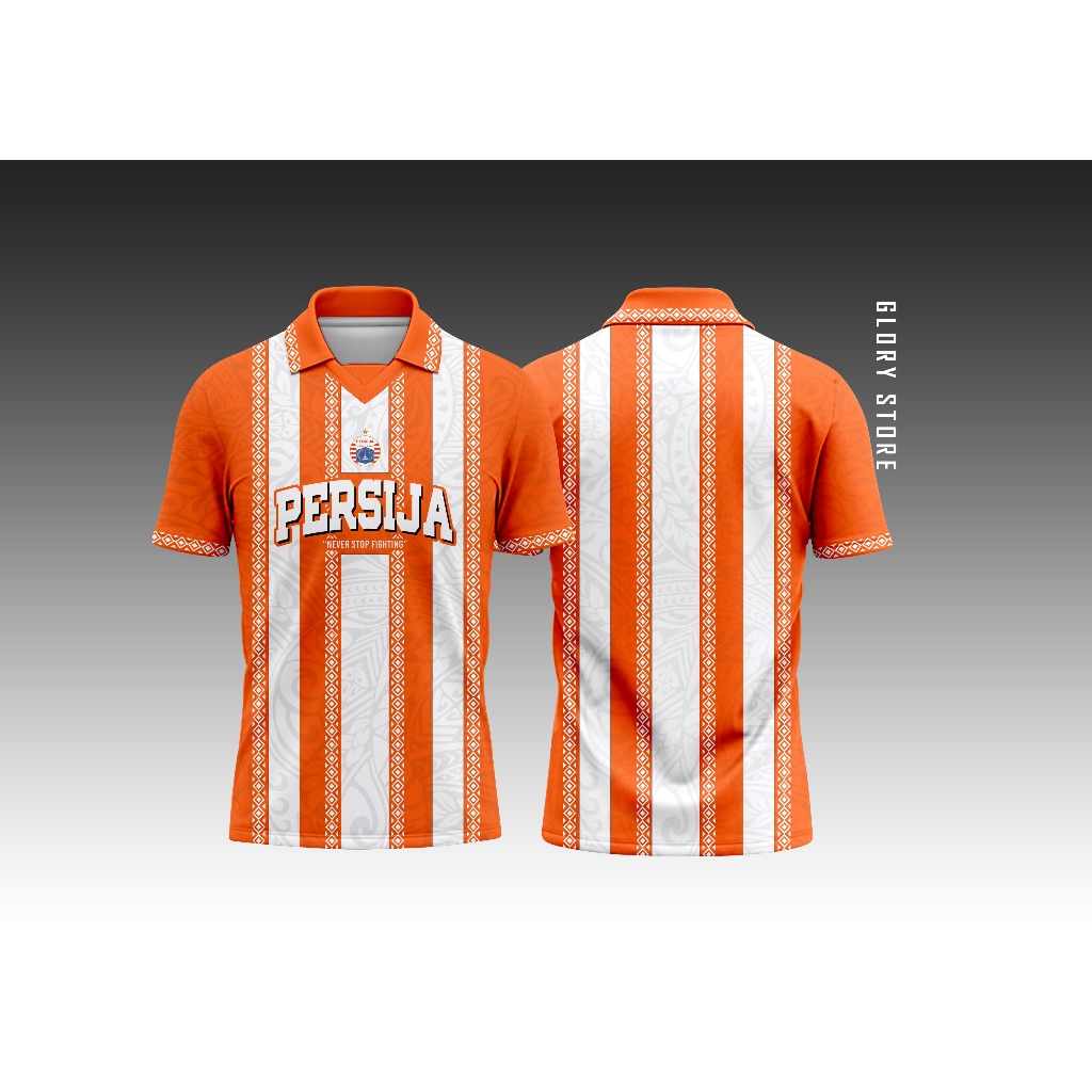 GLORY STORE | JERSEY FANTASY PERSIJA | CLASSIC VINTAGE FONT
