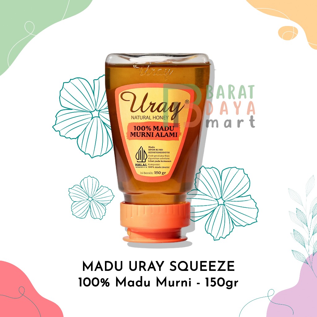 

Madu Uray Squeeze 150gr Madu Murni BPOM
