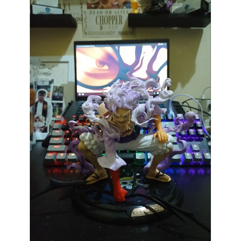 action figure onepiece luffy gear5