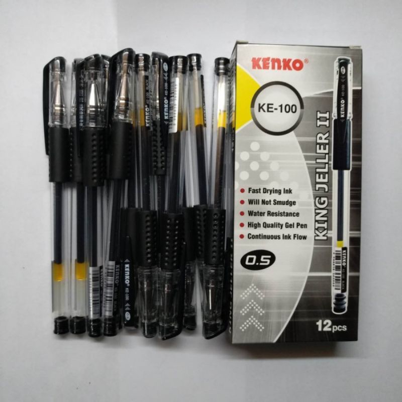 

Bolpen kenko KE-100 hitam 0,5