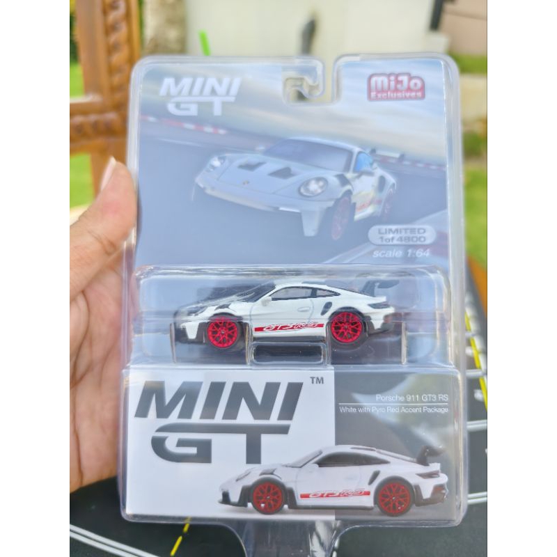 MINIGT Porsche 911 GT3 RS White red Blister