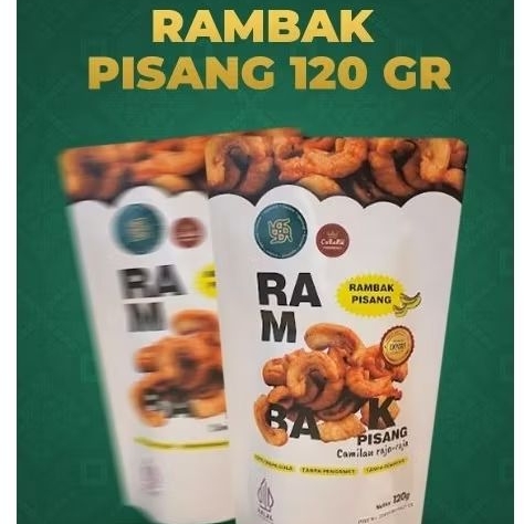 

Rambak Pisang 120 gram tanpa gula tanpa pengawet tanpa pewarna asli pisang snack ringan makanan ringan produk UMKM asli Indonesia tresnan approved