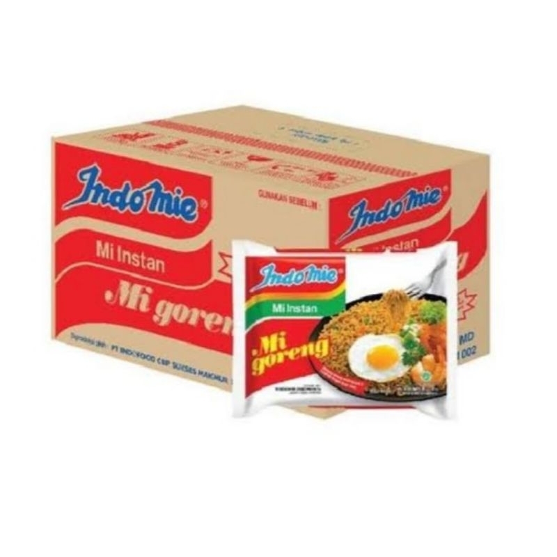 

Indomie Mi Instan Mie Goreng 1 Dus isi 40 Pcs