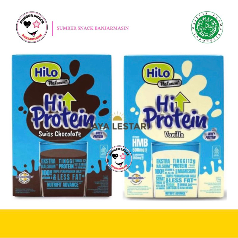 

Hilo Platinum Hi Protein (420g) (3 Varian Rasa)