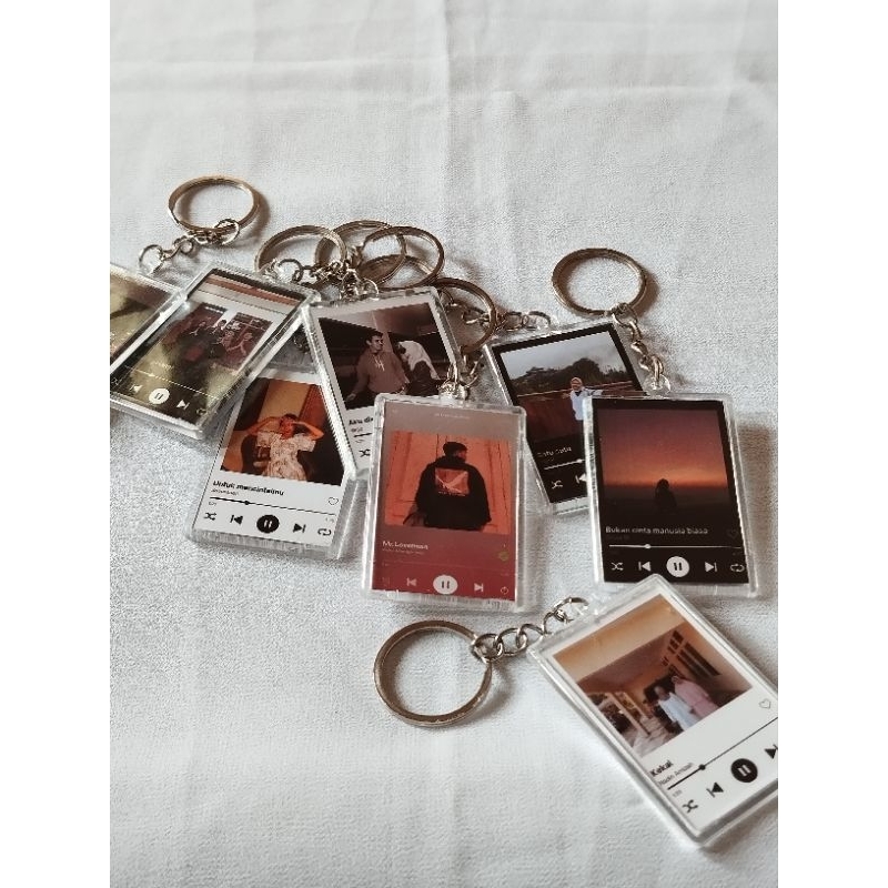 Ganci custom spotify akrilik | souvenir kado
