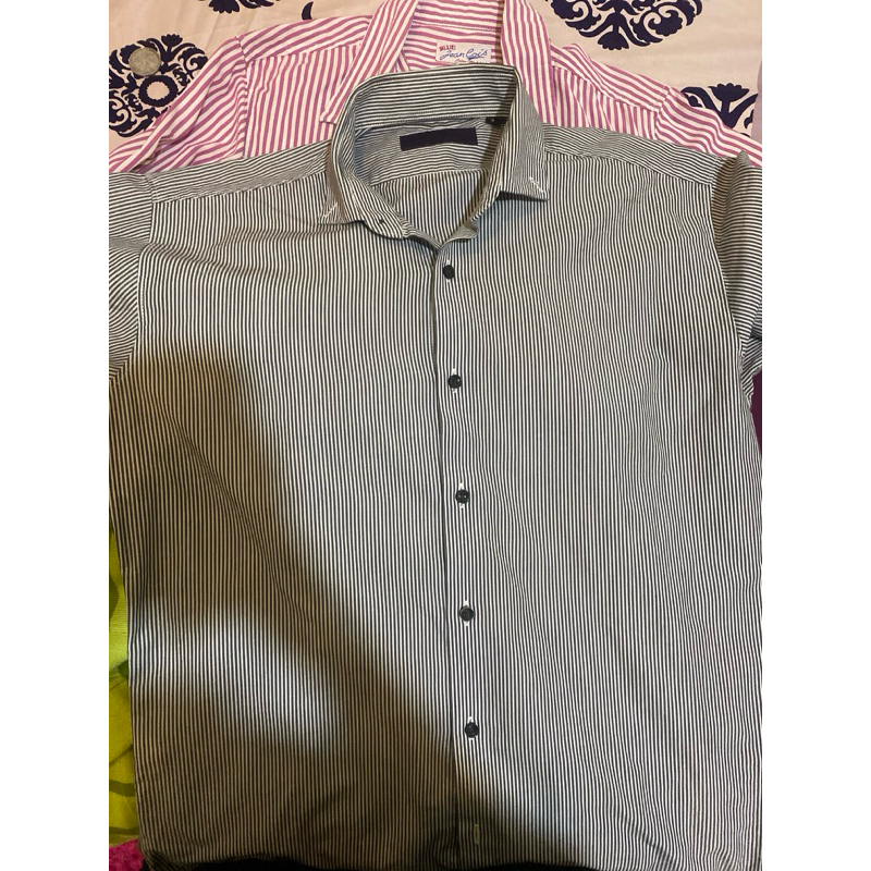 kemeja salur the executive+kemeja hitam
