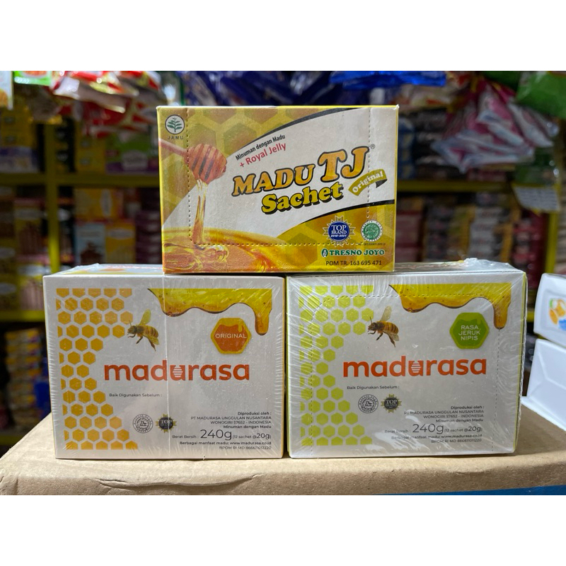 

MADURASA/MADU TJ BOX ( ISI 12 SACHET )