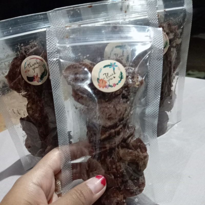 

kripik pisang coklat lumer