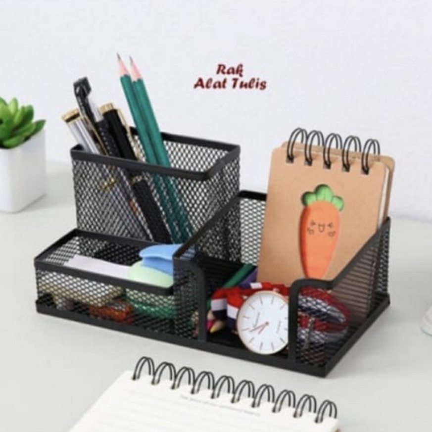 

9BVEC7754 Desk Memo Organizer Vtec 958 kotak memo tempat pulpen