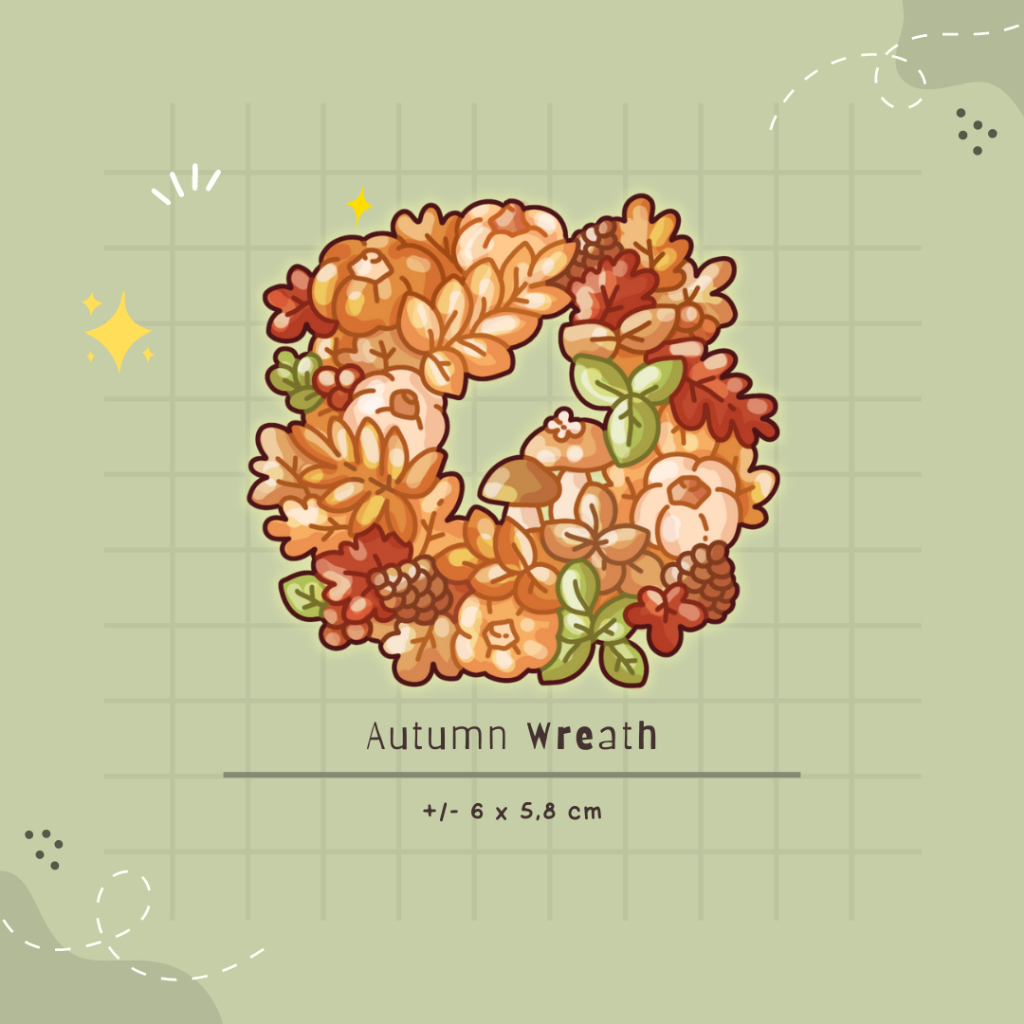 

Autumn Wreath Sticker Aesthetic