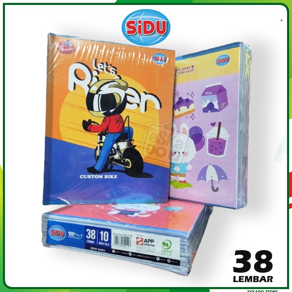 

CKFHR6998 Buku Tulis SIDU 38 Sinar Dunia 38 Lembar