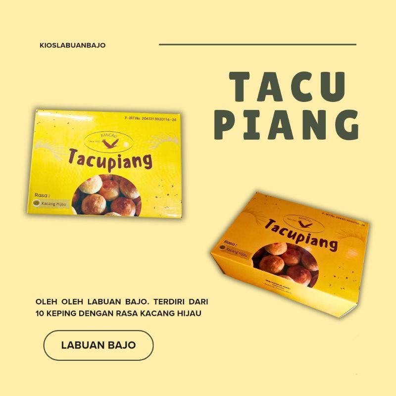 

Tacu Piang 1 Box isi 10 pcs dari Labuan Bajo