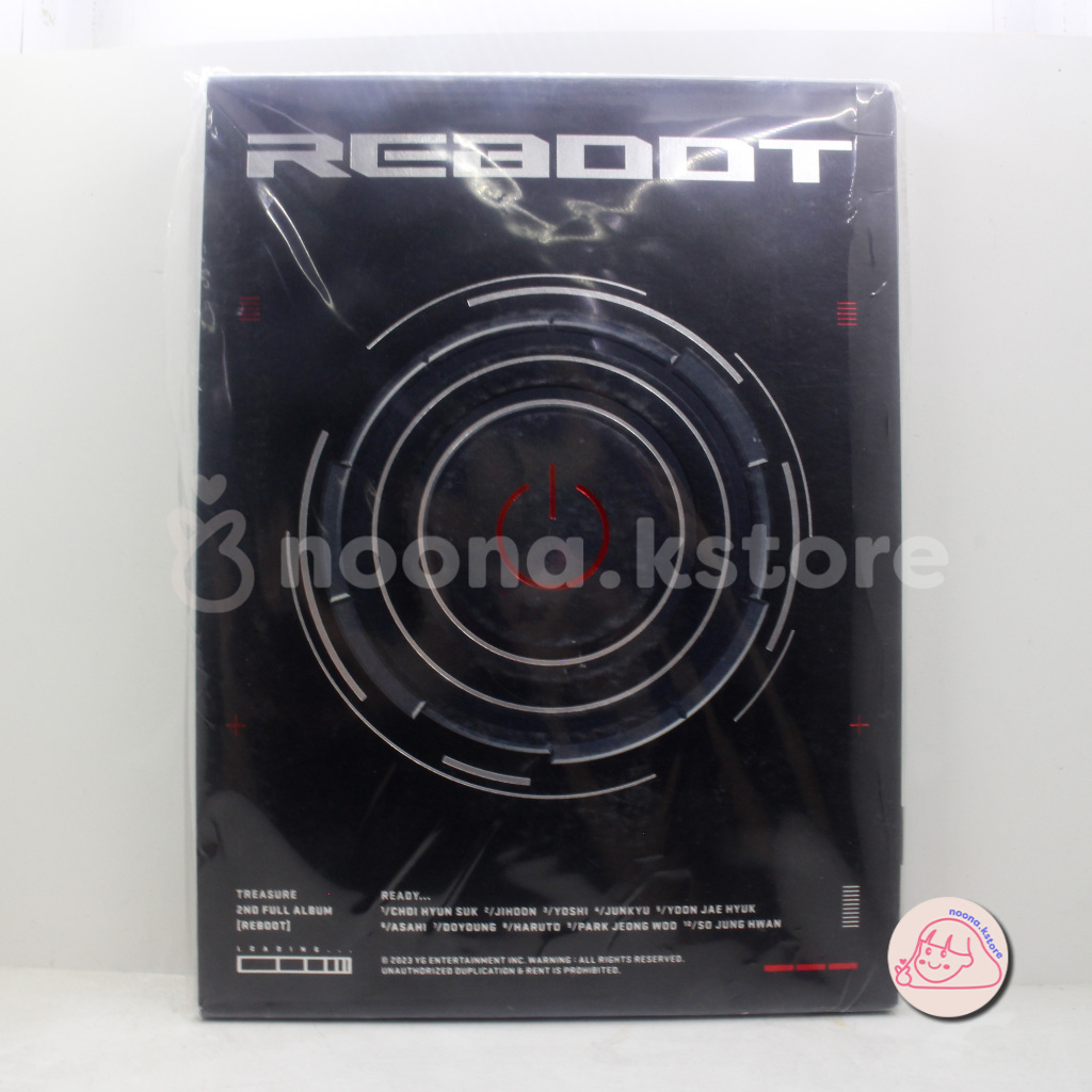 [PO] TREASURE 2ND FULL ALBUM - REBOOT