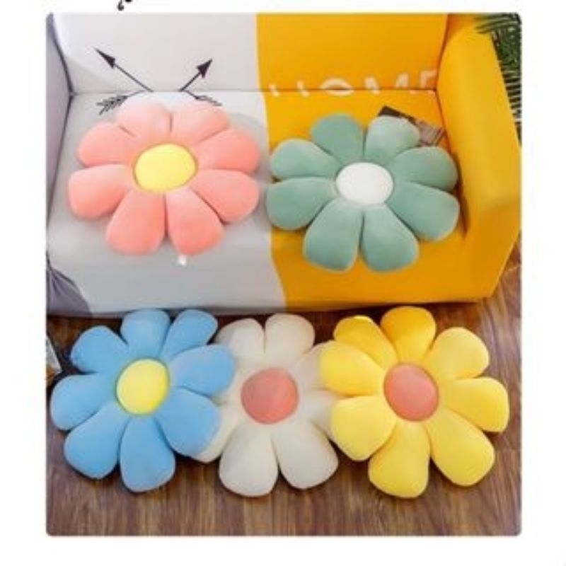 Bantal Bunga Matahari bantal sofa bantal alas duduk lembut