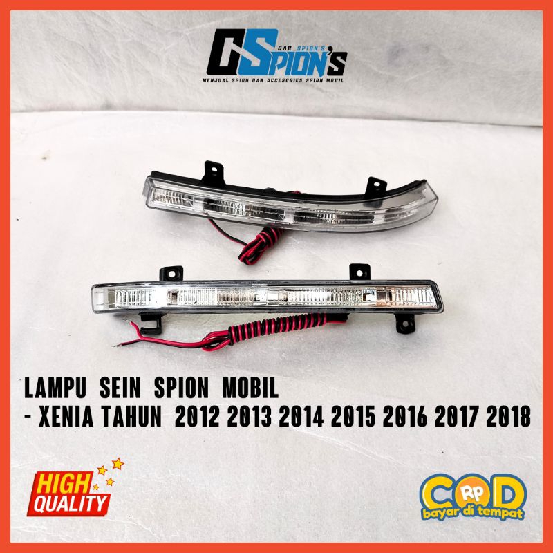 LAMPU SEIN SPION MOBIL XENIA TAHUN 2012 2013 2014 2015 2016 2017 2018 Sein mobil xenia