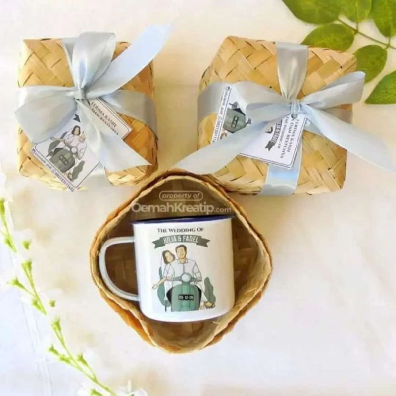 

besek 10x10x7 cm/besek sovenir/besek hampers/besek tape