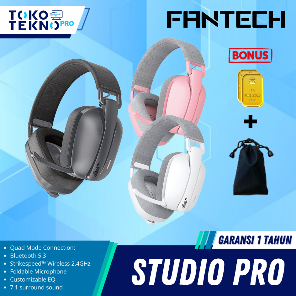 Fantech Studio Pro WHG03 / WHG-03 MultiPlatform Wireless Headset