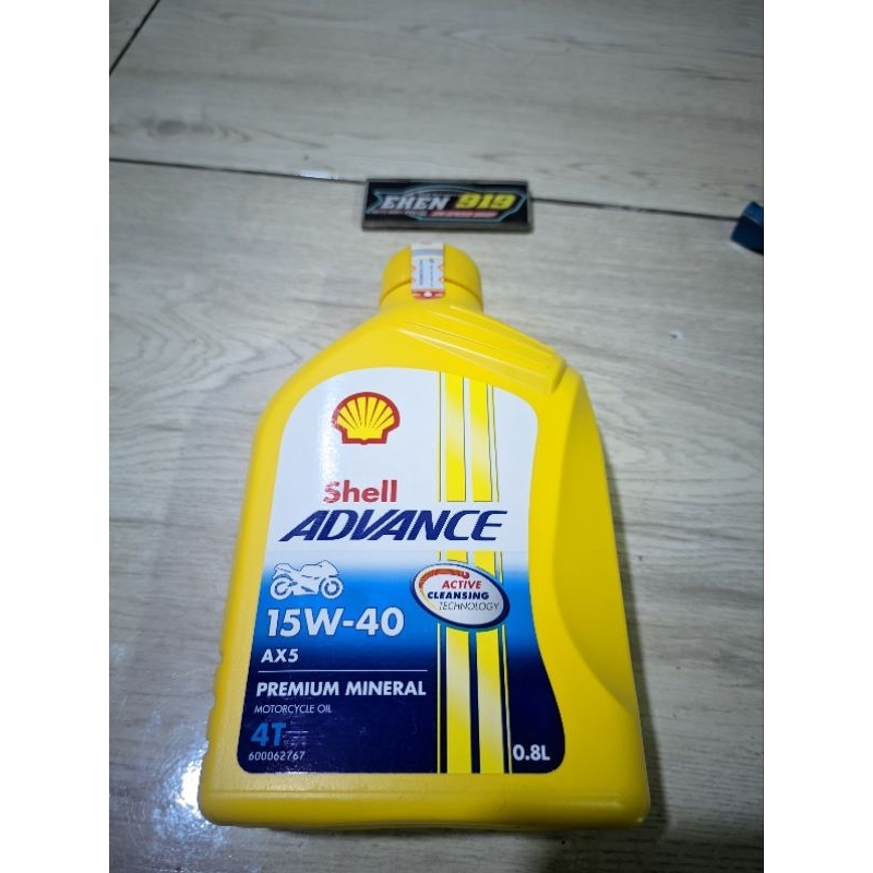 oli shell advance  bebek matic original