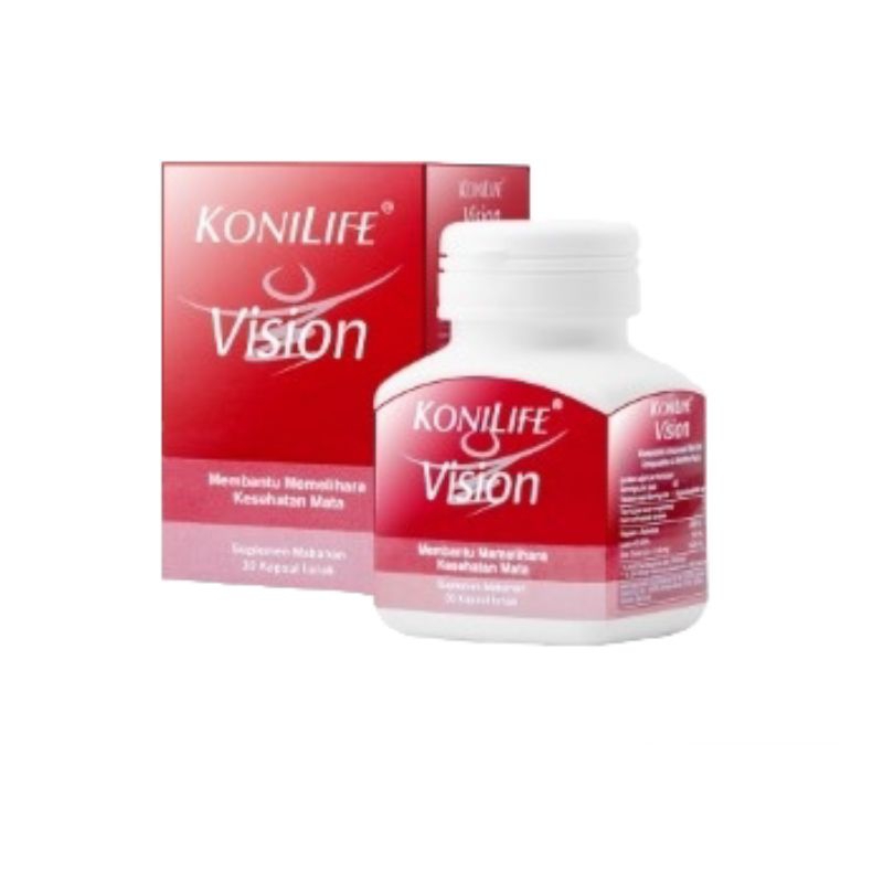 Konilife Vision 30 Softcapsule Konilife Vision Solusi Mata Sehat