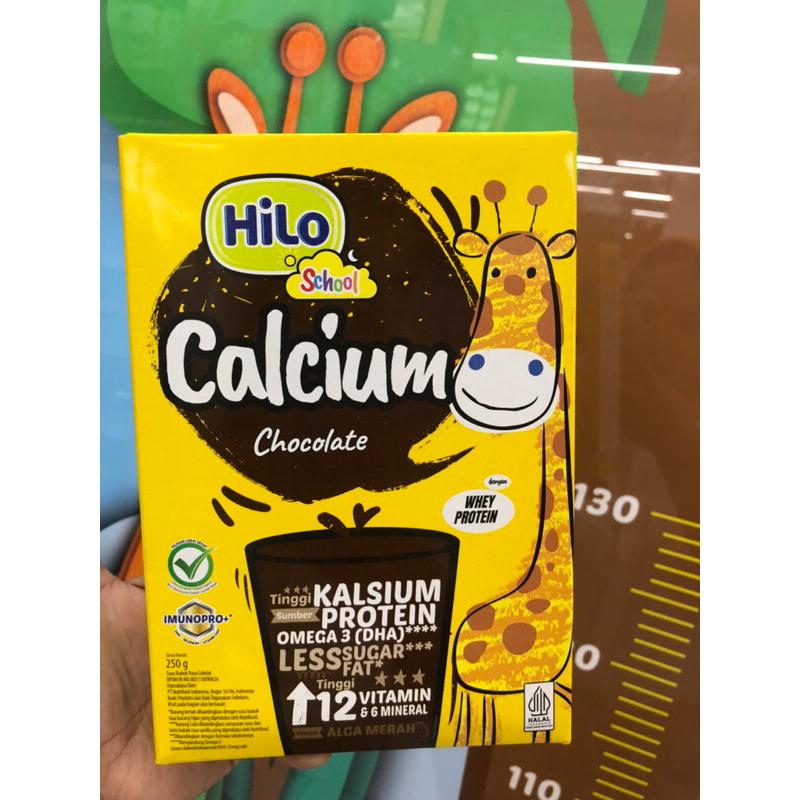 

Hilo school 250gr rasa cokelat-susu tinggi kalsium