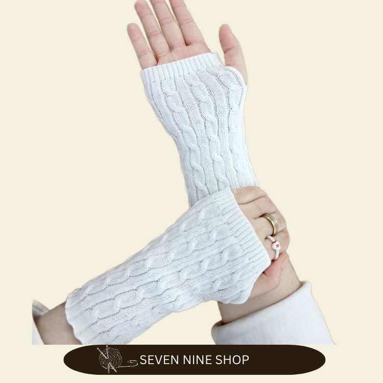 Handsock Sarung Tangan Rajut Pendek Motif KEPANG/Handsock rajut/handsock pendek/handsock wanita