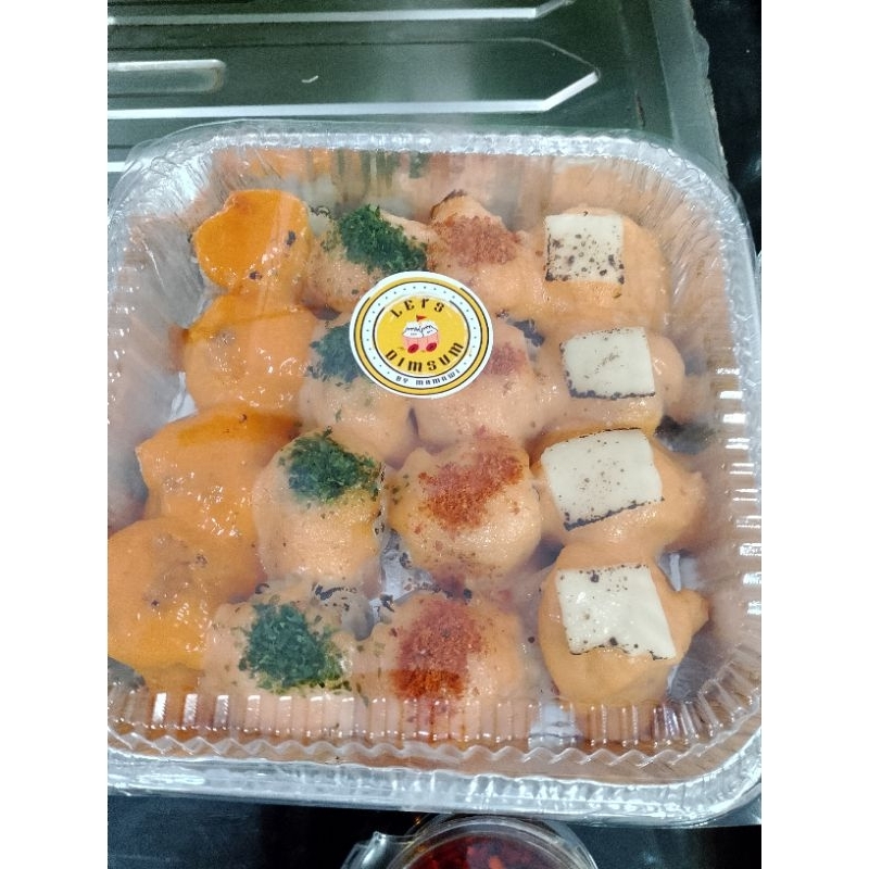 

DIMSUM ISI 12 PCS FREE CHILI OIL