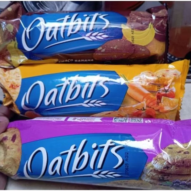 

Oatbits Biskuit Oat Vitafruit cokelat pisang raisin 110 g