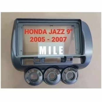 Frame Head Unit Android Honda Jazz 9 Inch 2005 - 2007