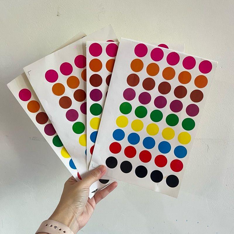 

Stiker Dot to Dot / Stiker Bulat