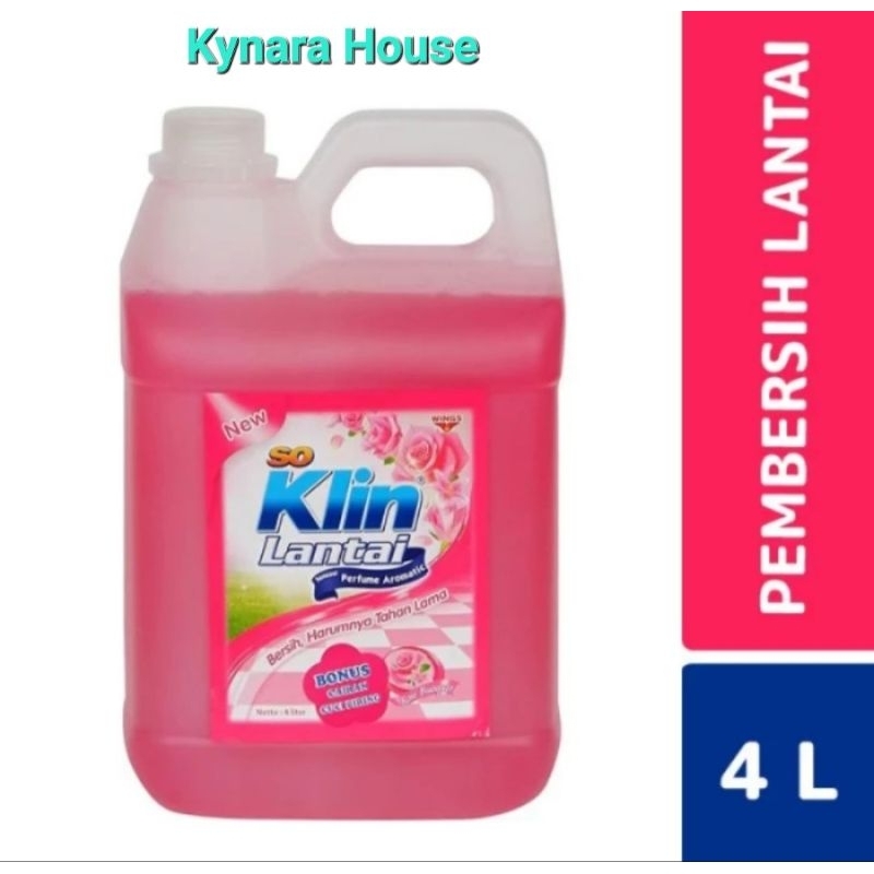 So Klin Pembersih Lantai 4 Liter