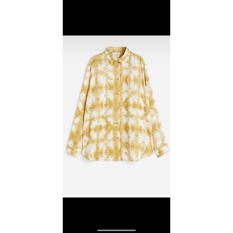 Preloved HnM Size XS / Kemeja H&M Wanita Size XS / Kemeja Wanita Oversize / Kemeja Wanita Warna Kuni