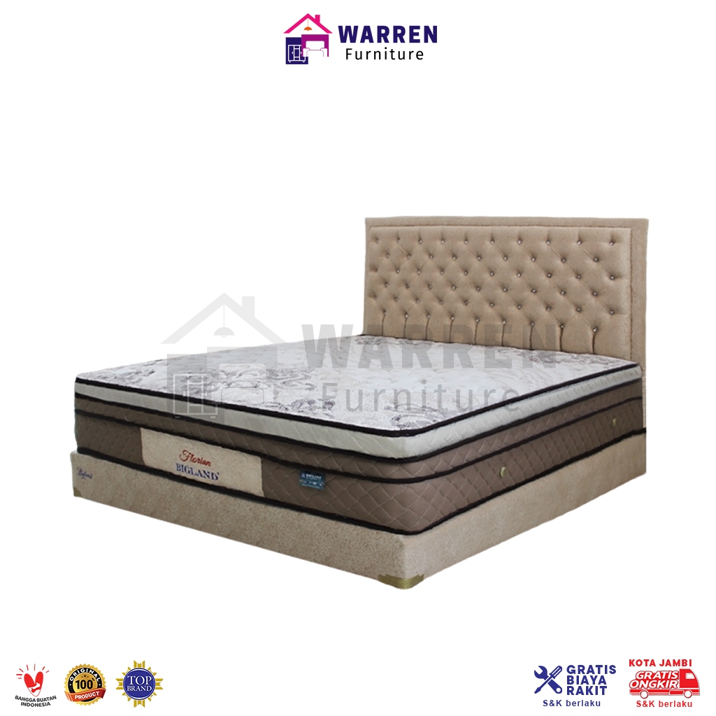 Springbed BIGLAND Platinum doubleplus Brusels (blm termasuk ongkos luar kota)
