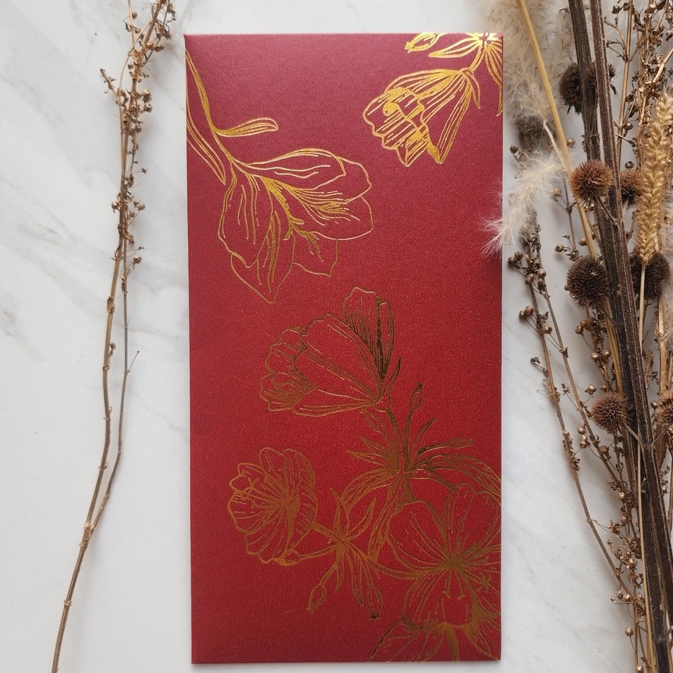 

FWIEC8249 Amplop Uang Bunga Jumbo Premium Angpao Bunga Fancy PaperAmplop GajiAngpau Nikahan