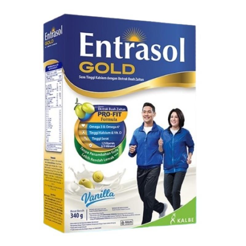 

Entrasol Gold Susu Bubuk Nutrisi Dewasa Vanila 340 g