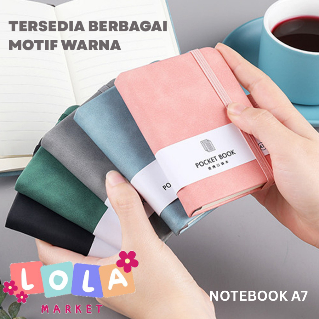 

Notebook mini pocket A7/A6/A5 Buku catatan kecil Book aesthetic portable Buku tulis memo agenda Bullet Journal Diary planner multicolor