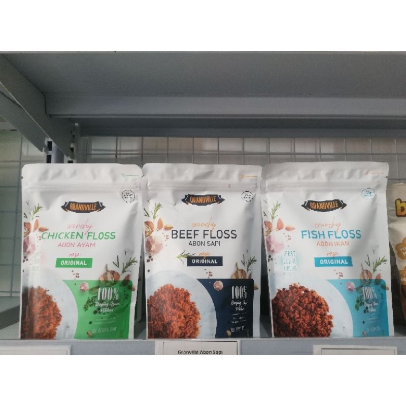 

Grandville Abon Non MSG non pengawet 100gr