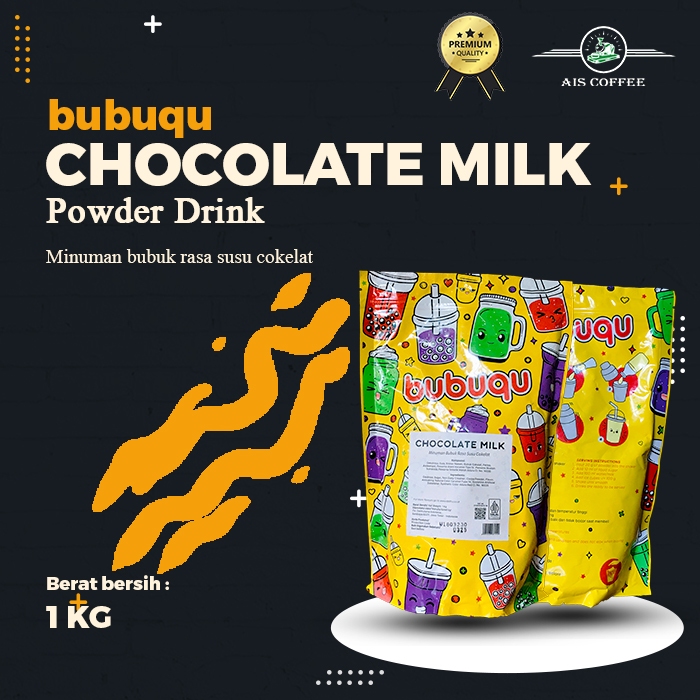 

Bubuqu Powder Drink Chocolate Milk - Minuman Bubuk Rasa Chocolate Milk