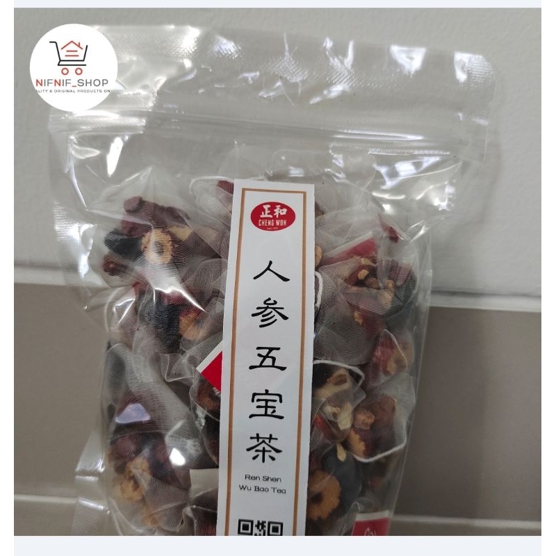 

Cheng Woh Ren Shen Wu Bao Tea( Teh Kesehatan buat Ginjal dan Imun Tubuh)