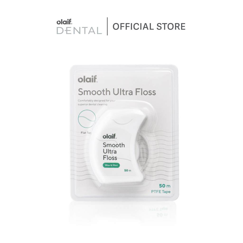 Olaif Dental Smooth Ultra Floss (50m) - Dental Floss / Benang Gigi