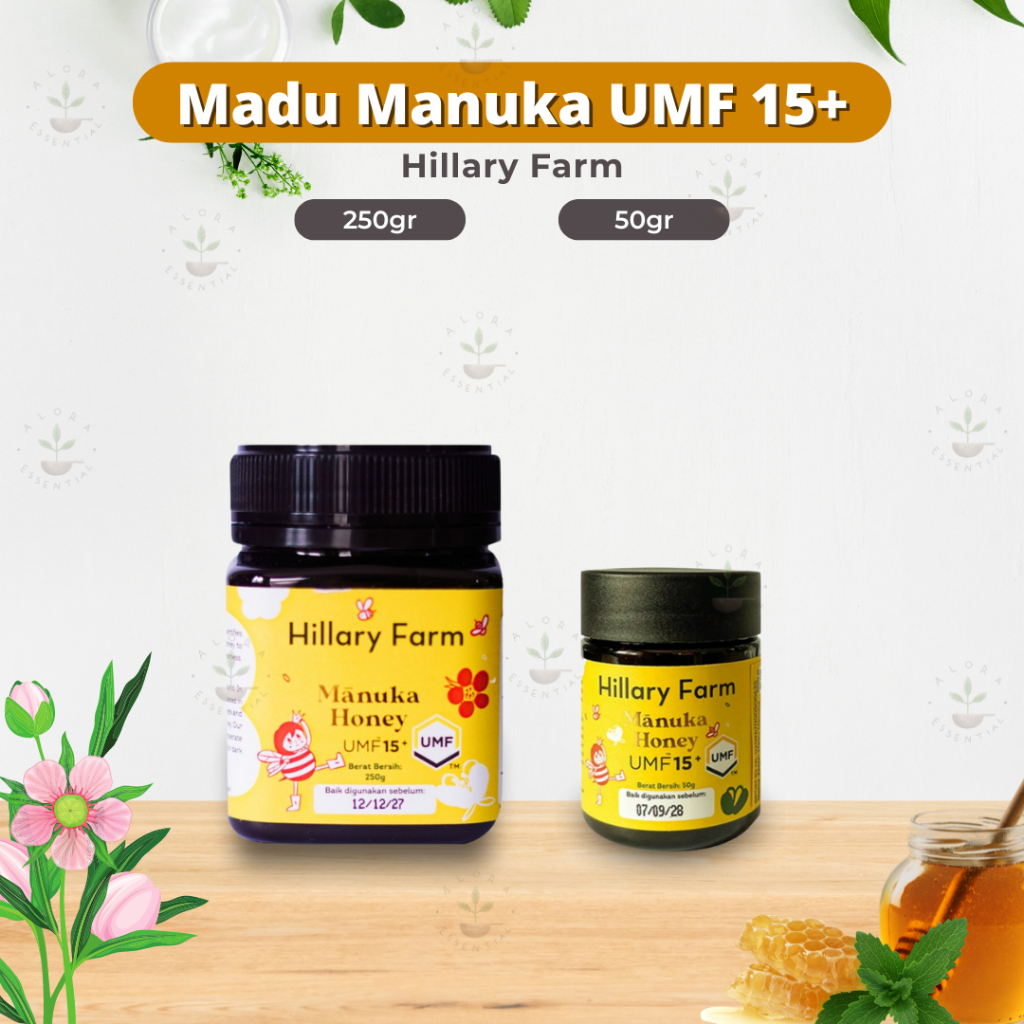 

Hillary Farm Manuka Honey UMF 15+ - Madu Hillary Farm Manuka UMF 15